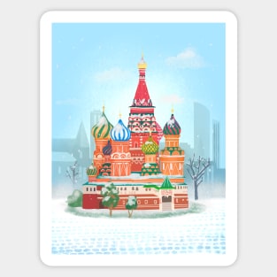 Moscow, Russia Sticker
